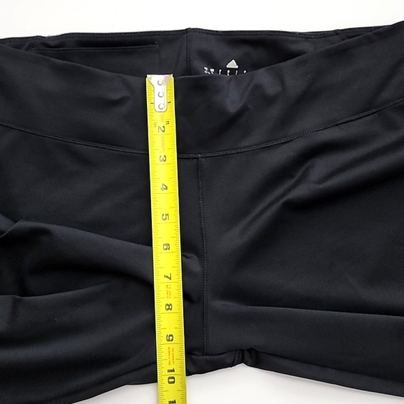 Adidas Climalite Women's Black Athletics Crops Stretch 19" Inseam Size Large - Picture 11 of 12